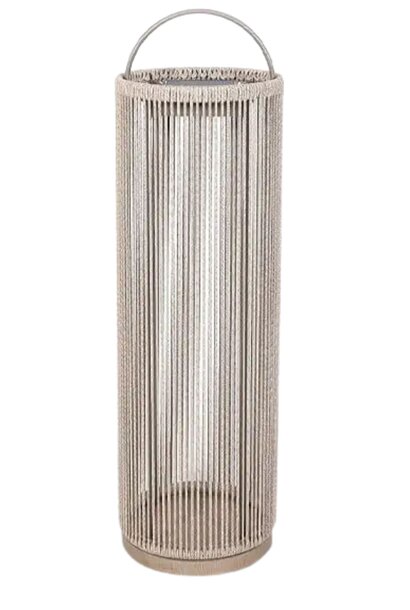 Rop&Strip Solar Lantern Beige & Granite 90cm