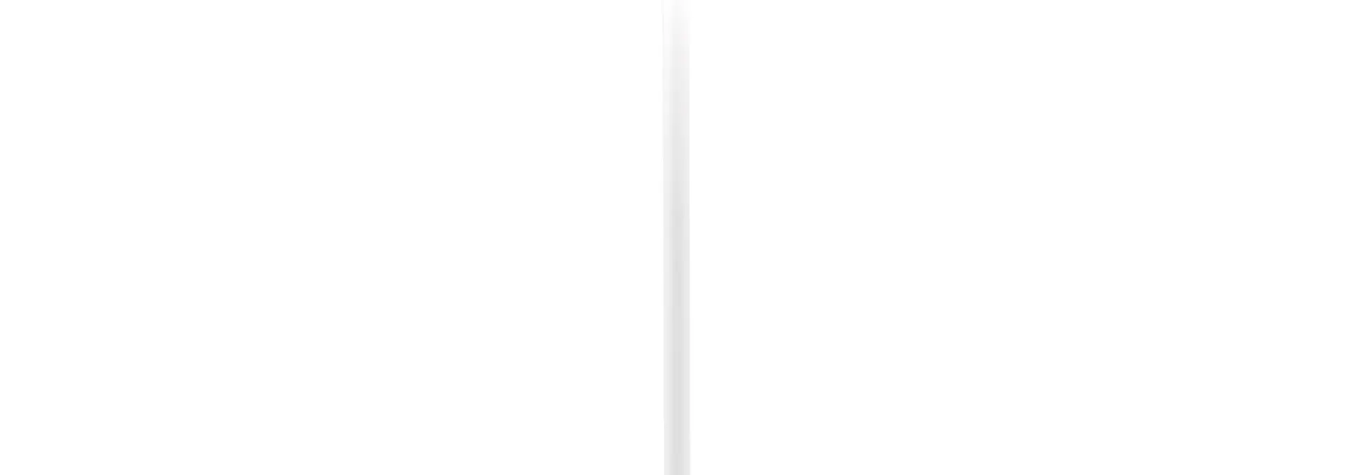 Poldina White Mat Table Lamp 38cm