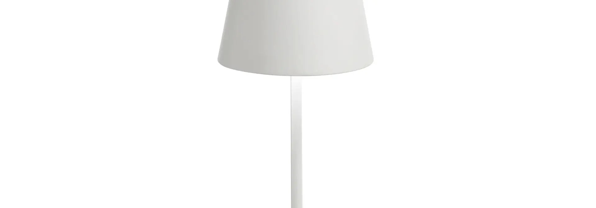 Poldina Mini White Mat Table Lamp 30cm