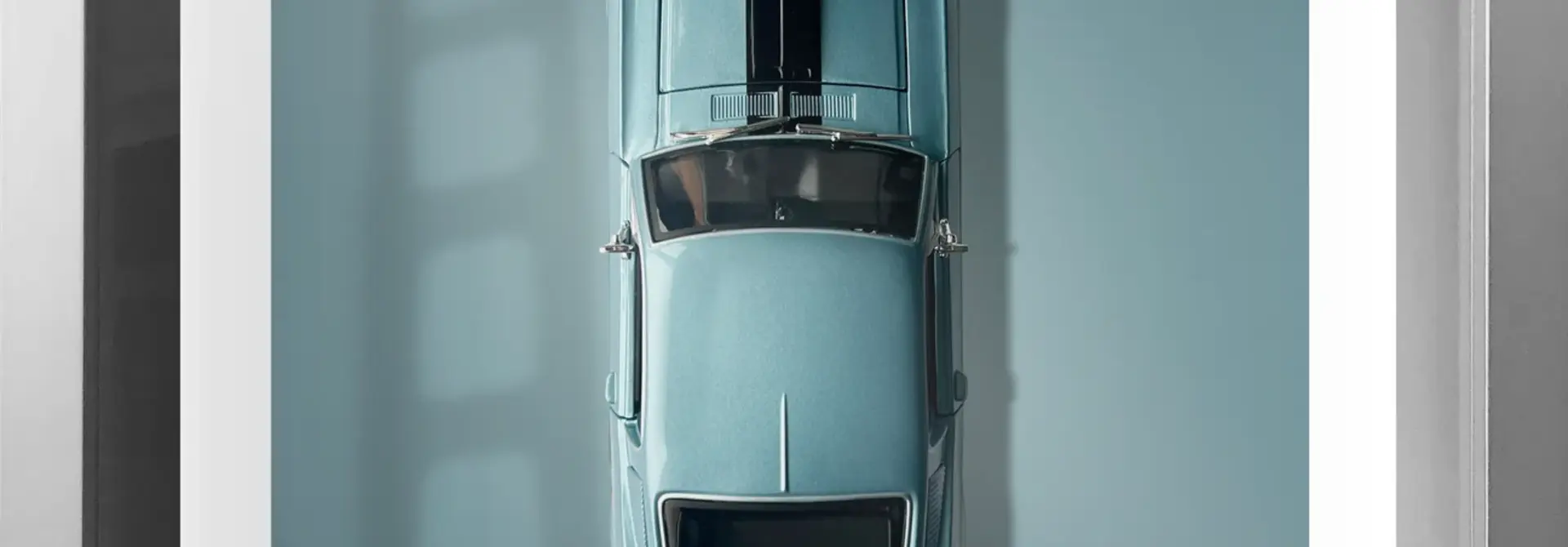 Cadre Mustang GT500 San Francisco 40 × 60 cm