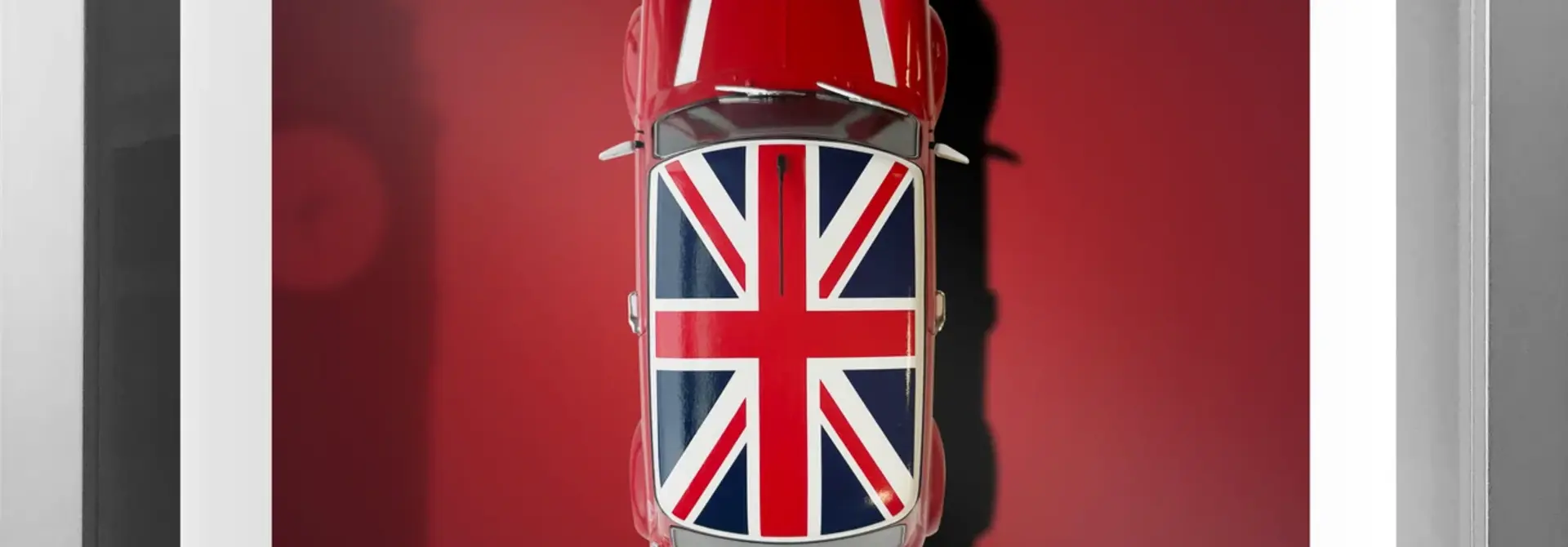 Cadre Mini Cooper Londres 40 x 60cm