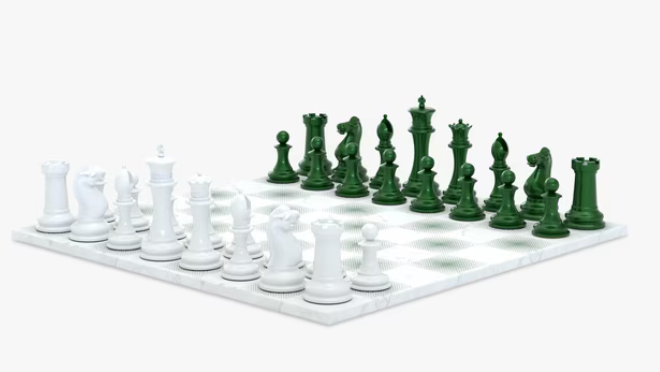 Echiquier Steel Series Vert-4