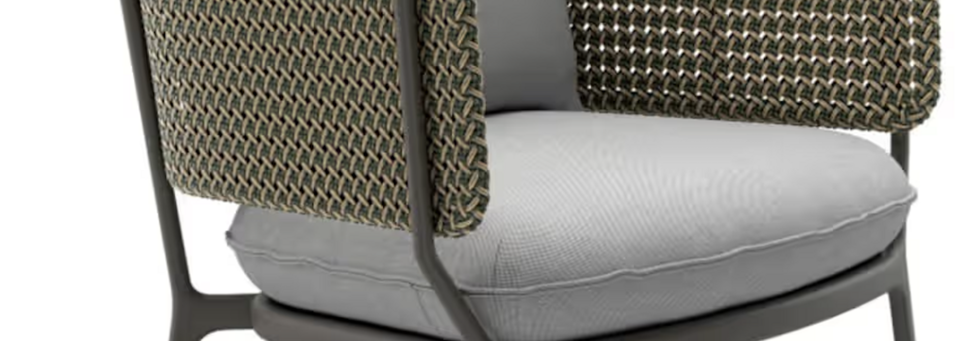 Bellmonde Lounge Chair tissu Glan Drift 82x81x73cm