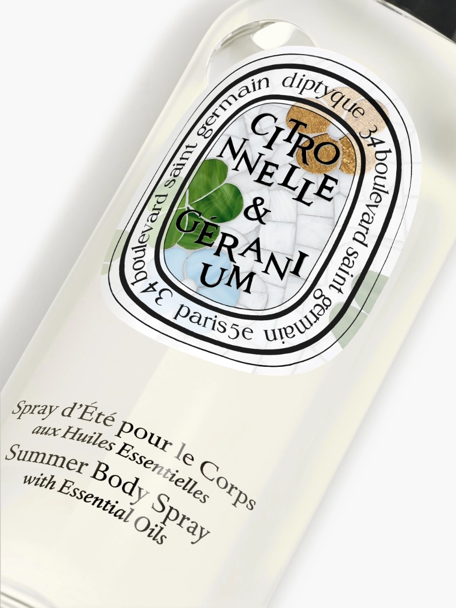 Citronnelle & Geranium Body Spray 100ml - Summer 2026 Limited Edition-4