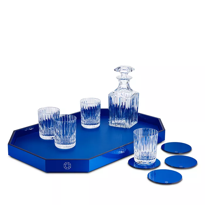 Plateau Octogone Bleu L-2