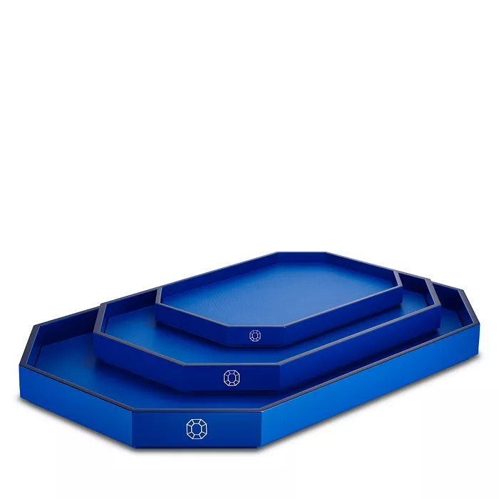 Plateau Octogone Bleu L-3