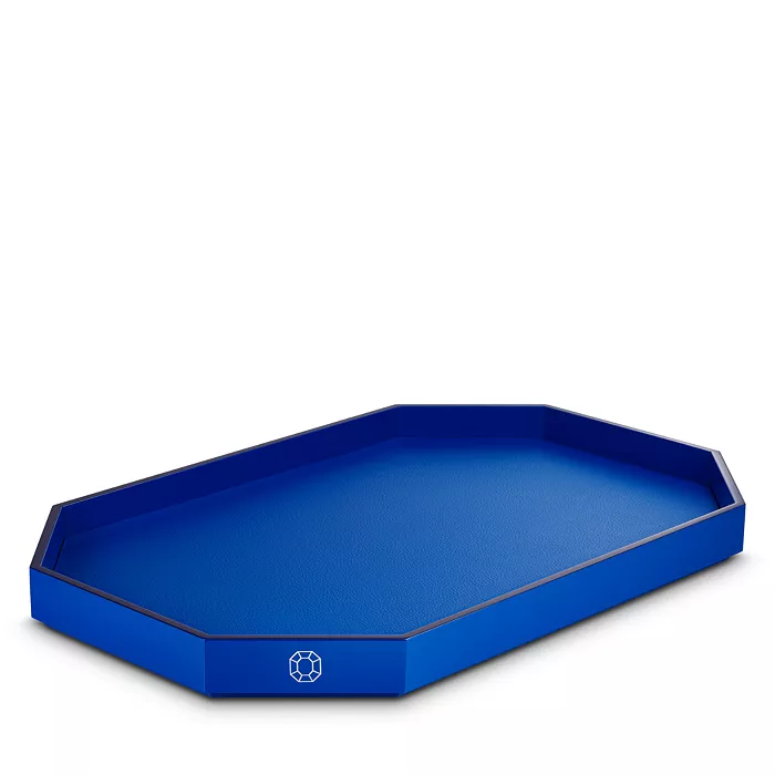 Plateau Octogone Bleu L-4