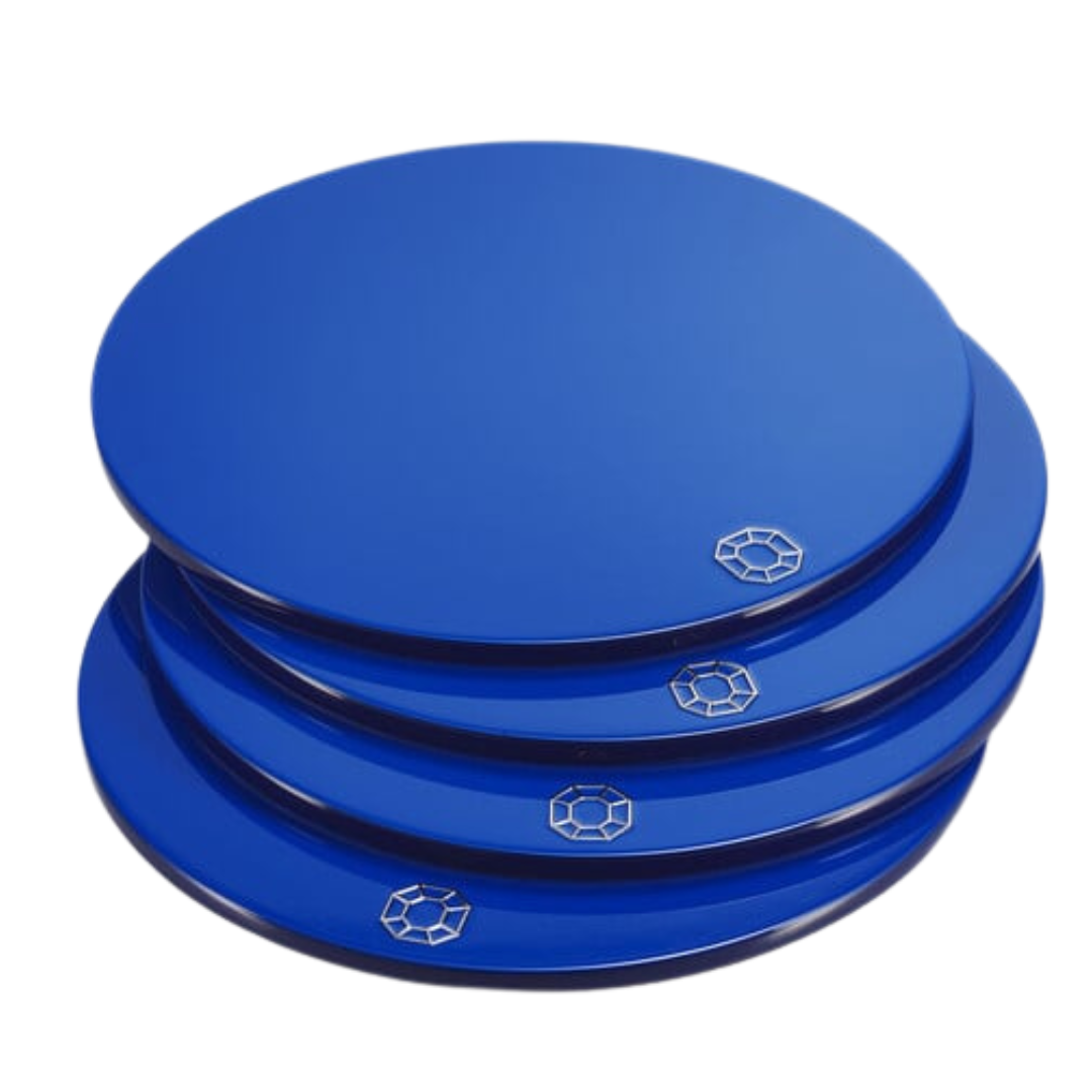 Dessous de Verre Octogone Bleu-1