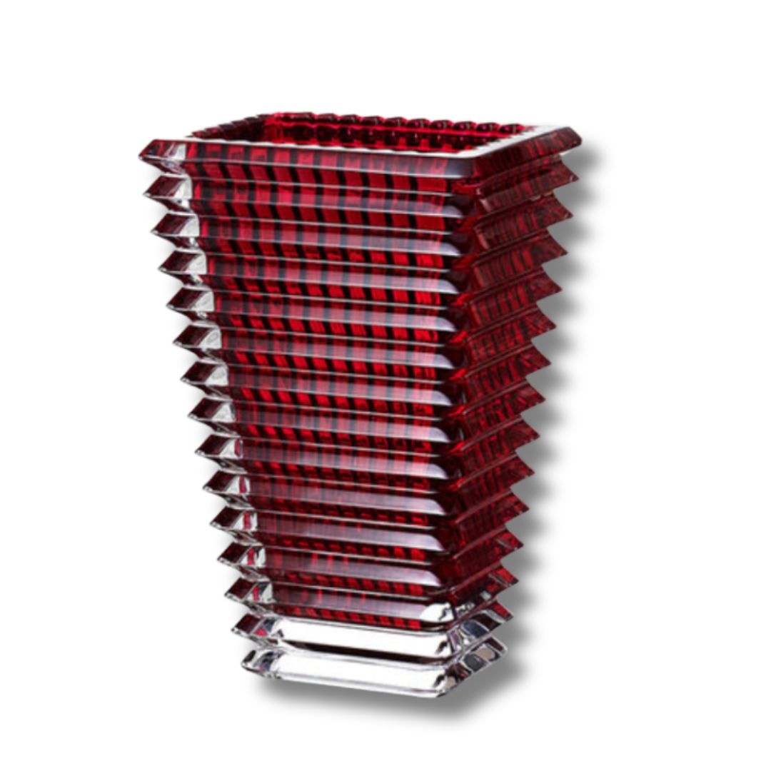 Vase Eye Rectangulaire Rouge S-2