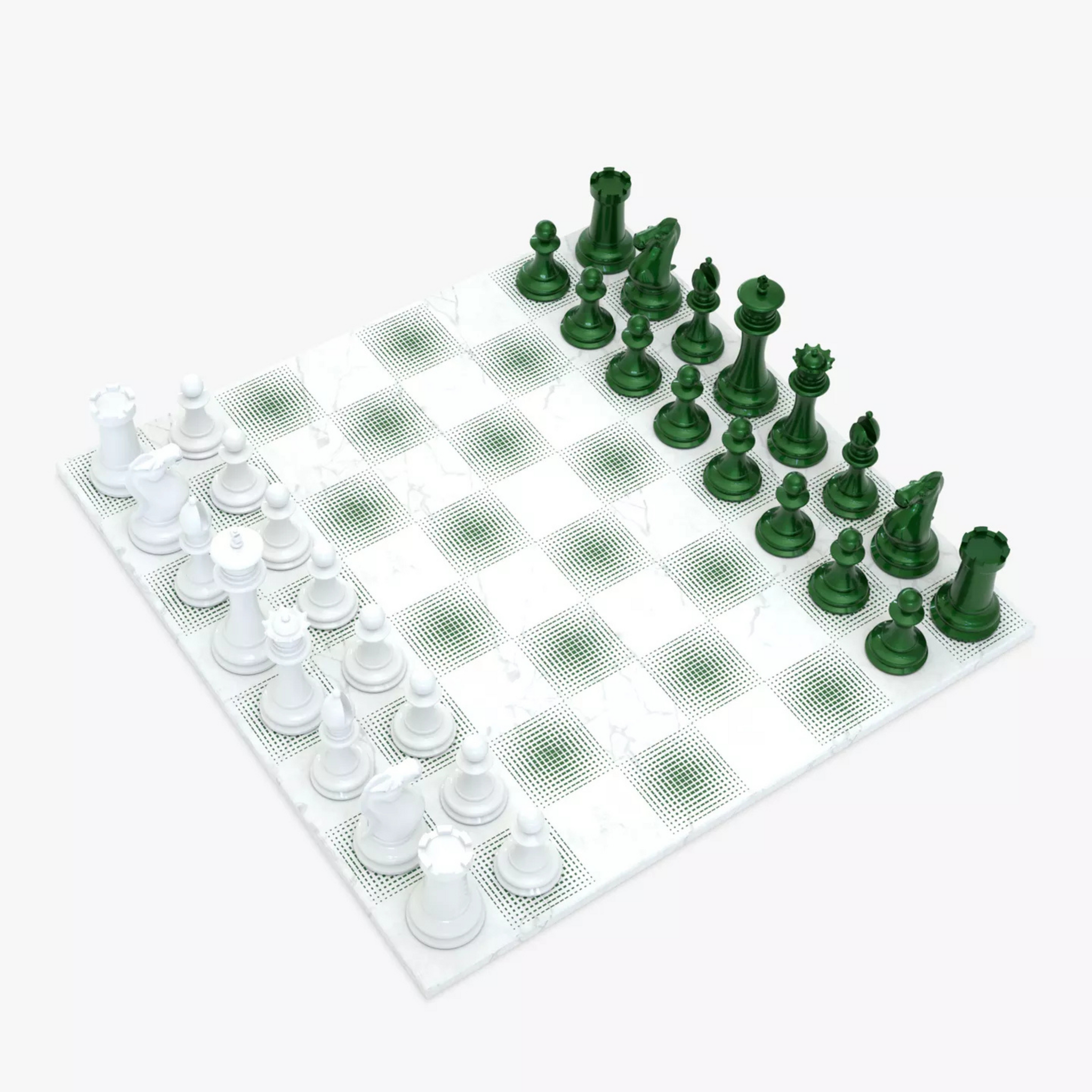 Echiquier Steel Series Vert-1