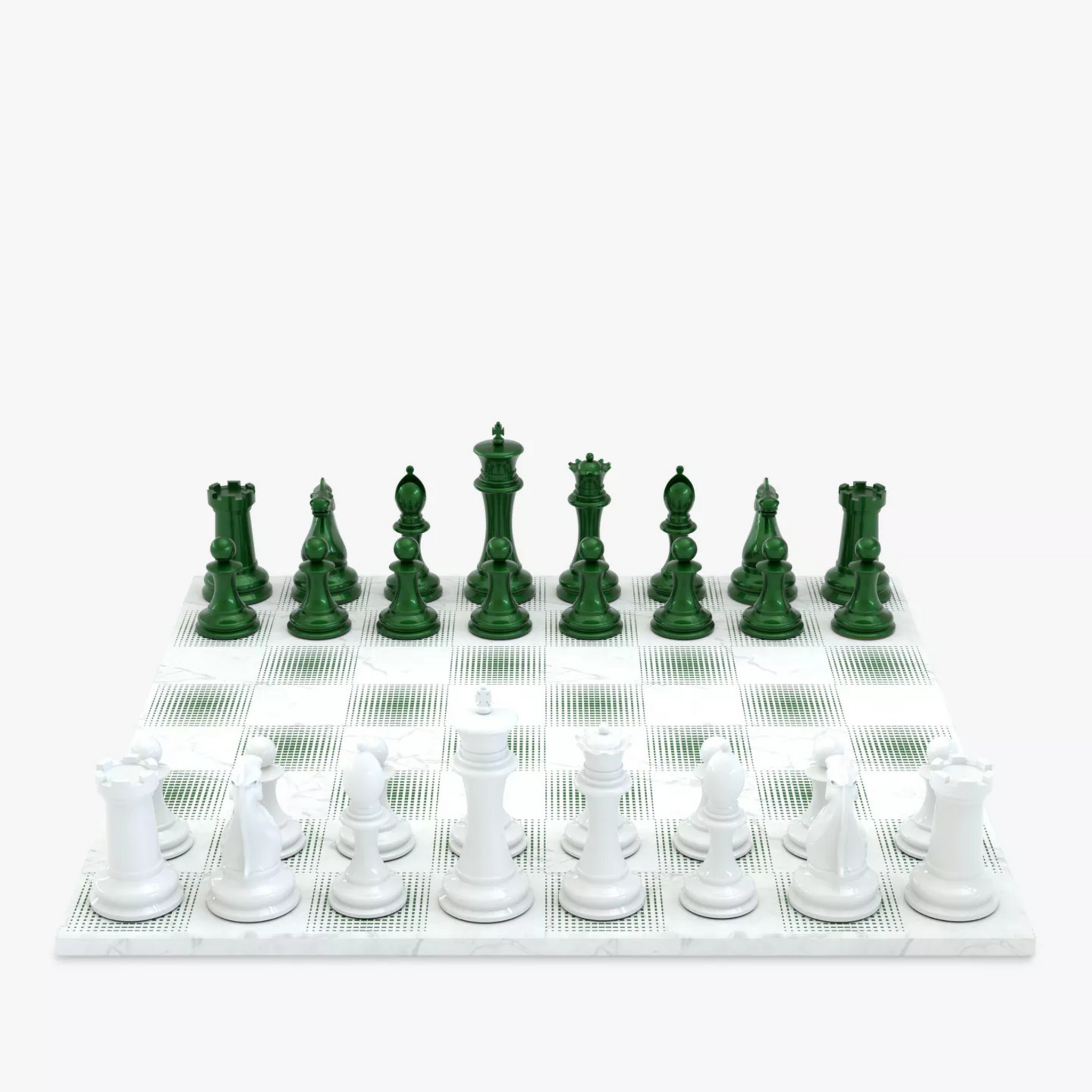 Echiquier Steel Series Vert-5