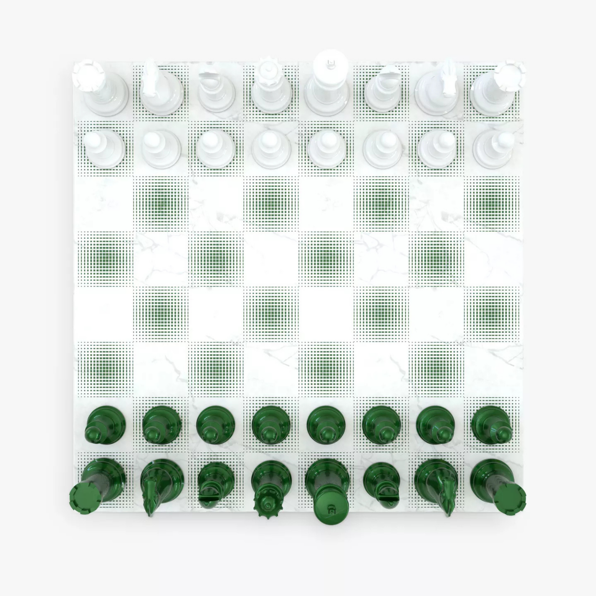 Echiquier Steel Series Vert-3