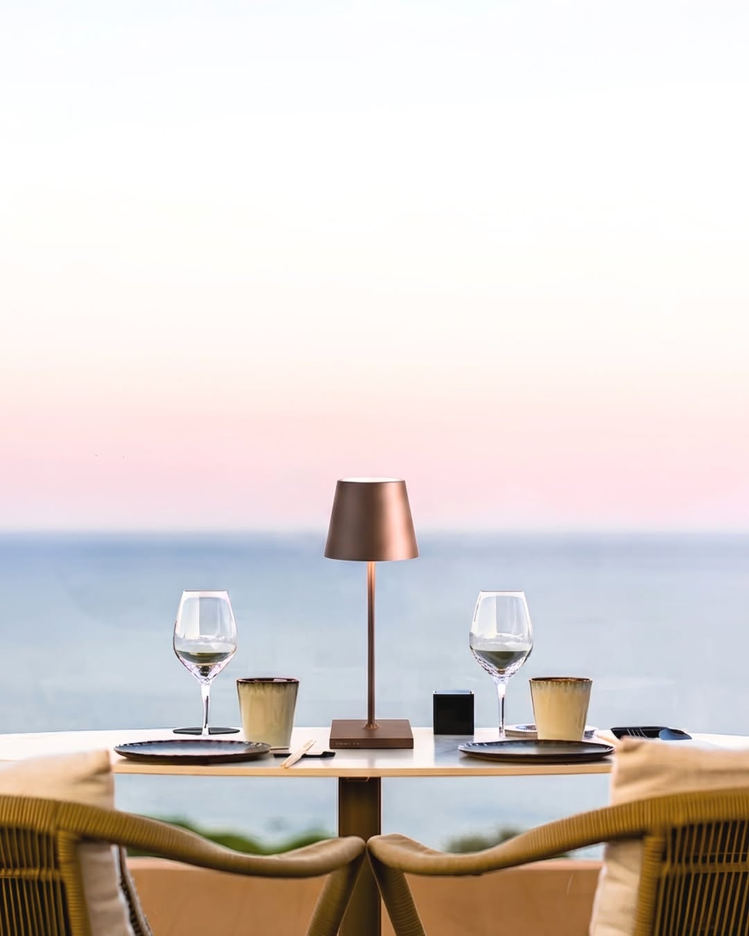 Lampe de Table Poldina Mini Corten 30cm-2