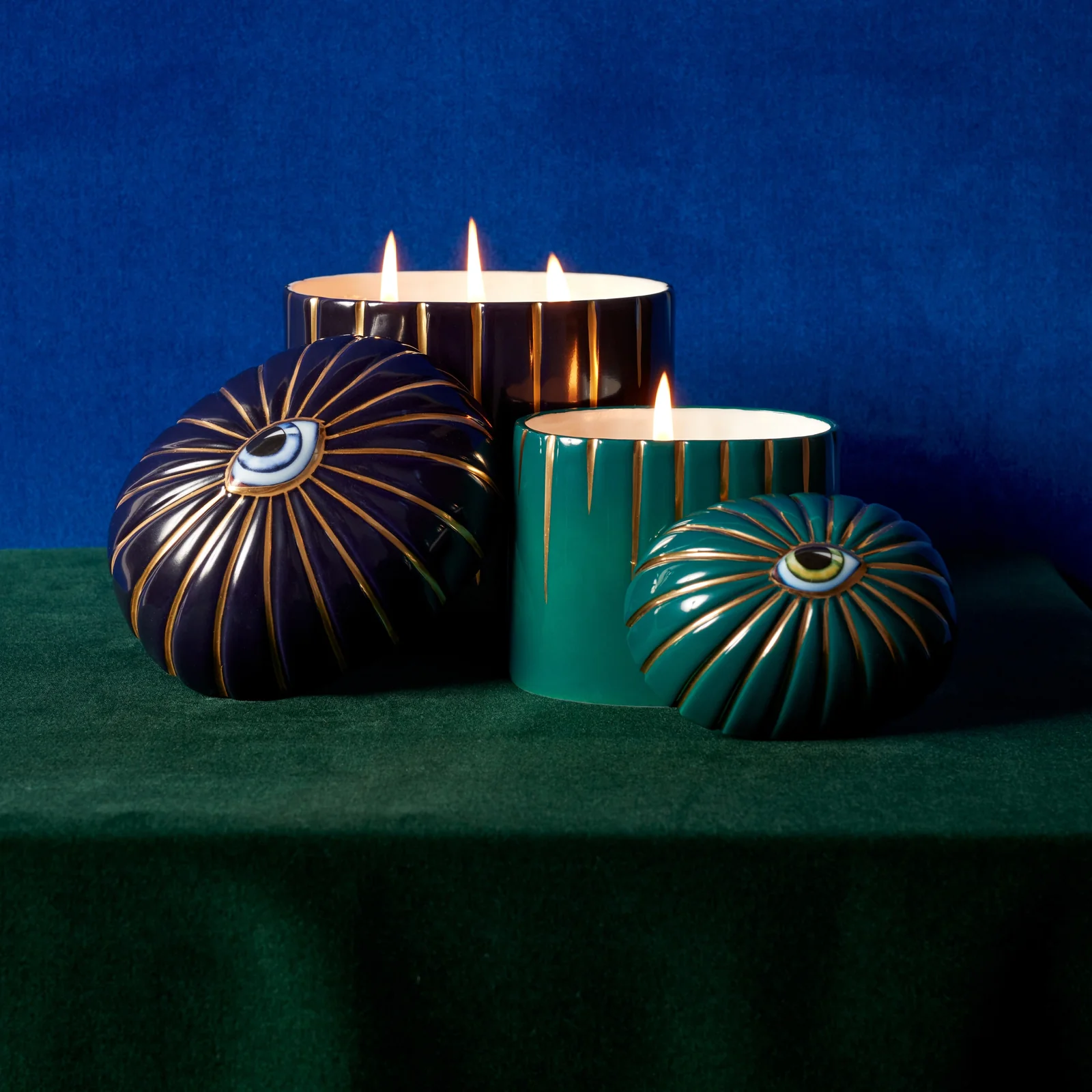 Lito Scented Candle Porcelain Green 300gr-3
