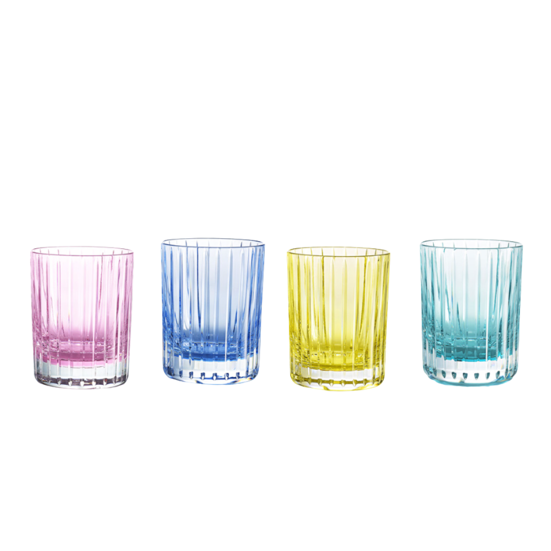 Gobelets Harmonie Colors of Joy Cristal Pastel Multicolore-1