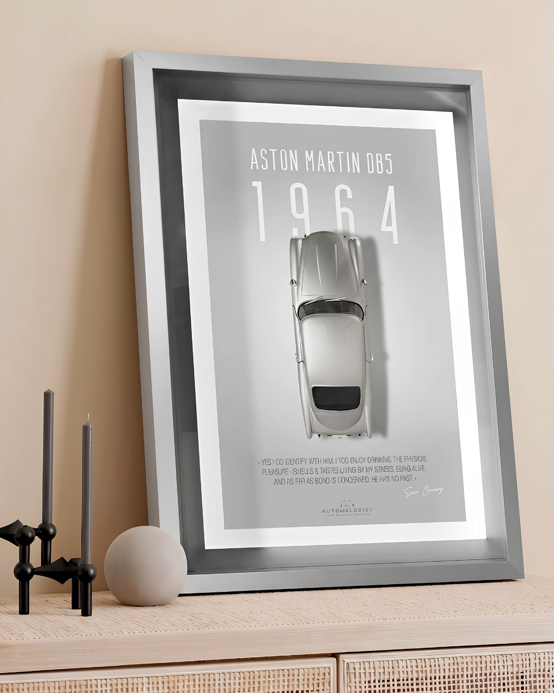 Cadre 1964 Aston Martin DB5 40 × 60 cm-2