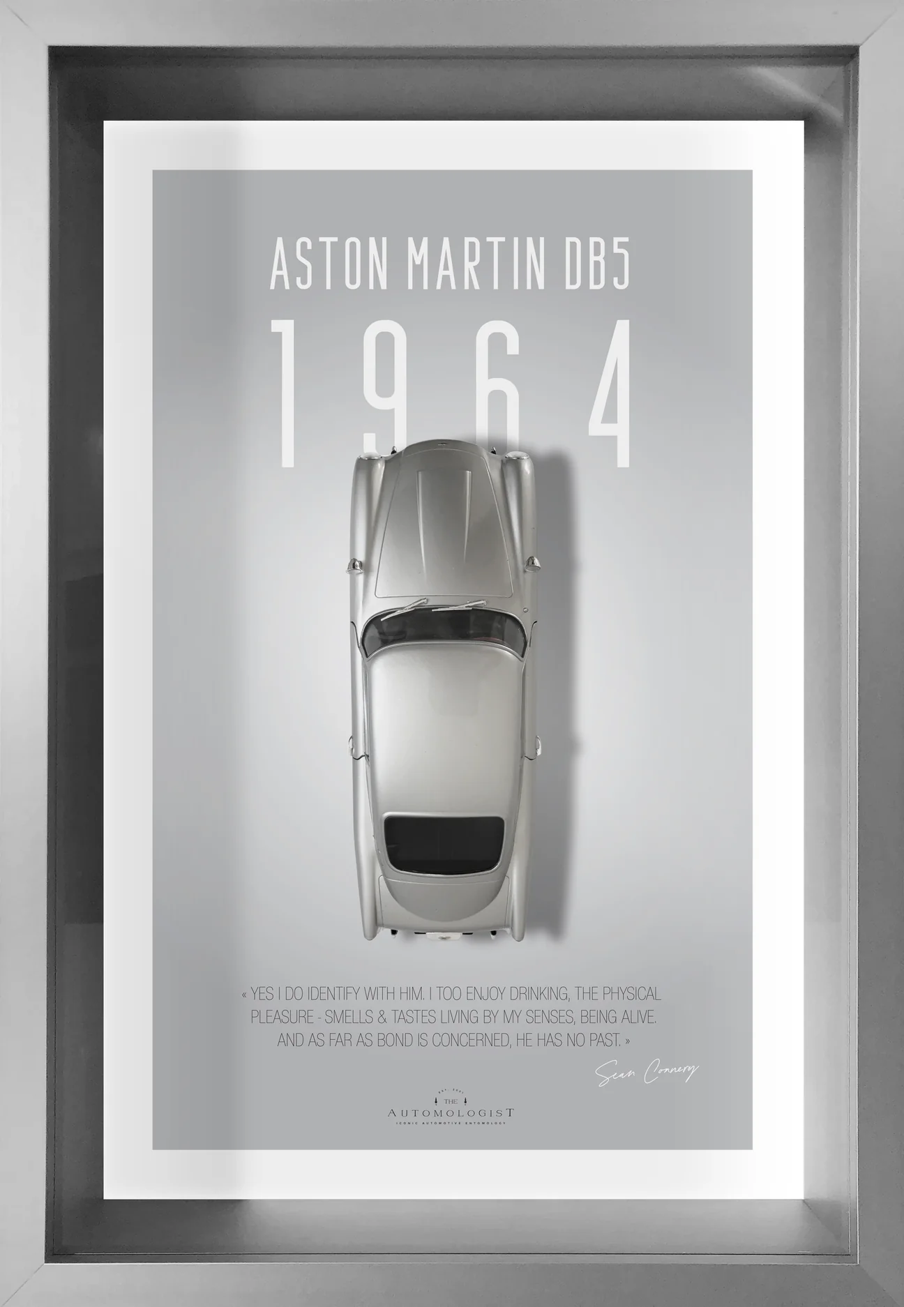 Cadre 1964 Aston Martin DB5 40 × 60 cm-1
