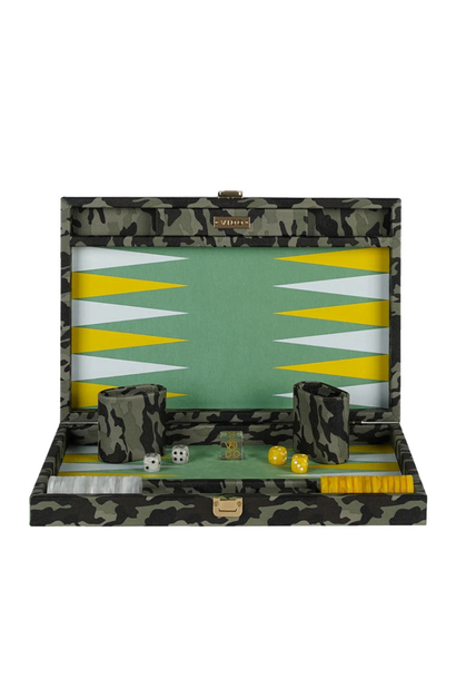 Camouflage Backgammon Set Medium