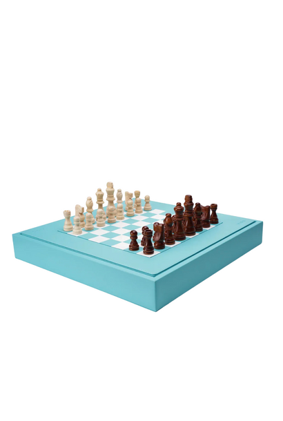 Turquoise Chess Set