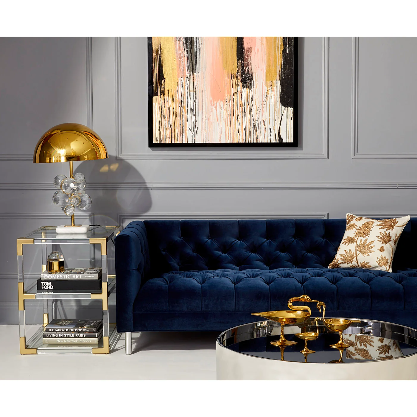 Globo Lampe de Table Blanche-4