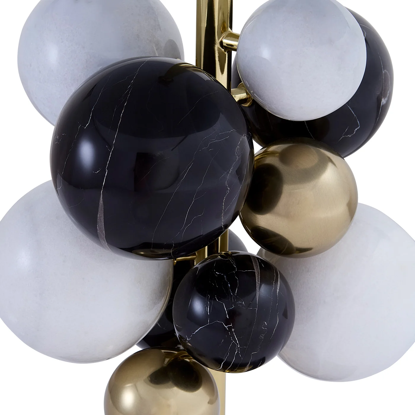 Globo Lampe de Table Noire/Blanche-5