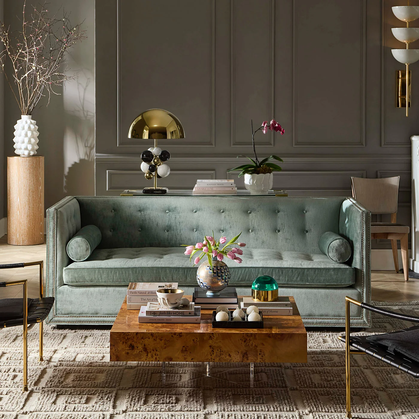 Globo Lampe de Table Noire/Blanche-4