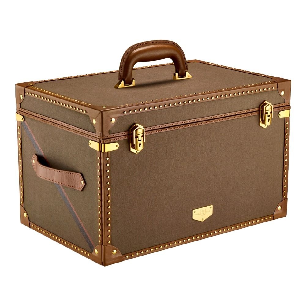 Ida Extra Large Jewelry Trunk in Khaki-7