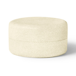 Set de 4 Dessous de Verre Shagreen Cream-3