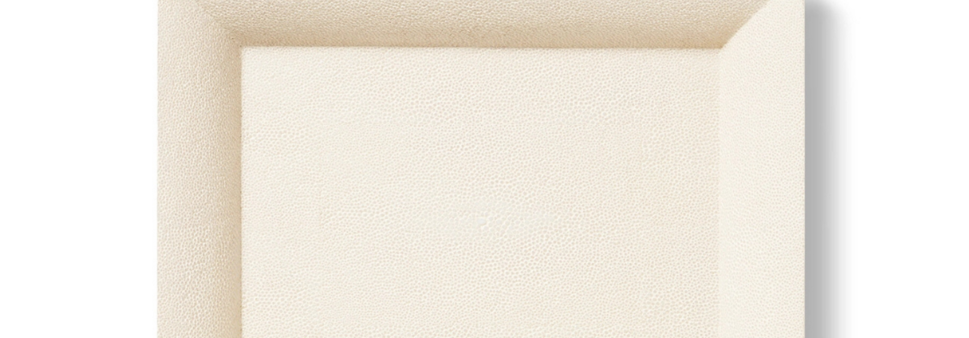 Vide-Poche Rectangulaire Shagreen
