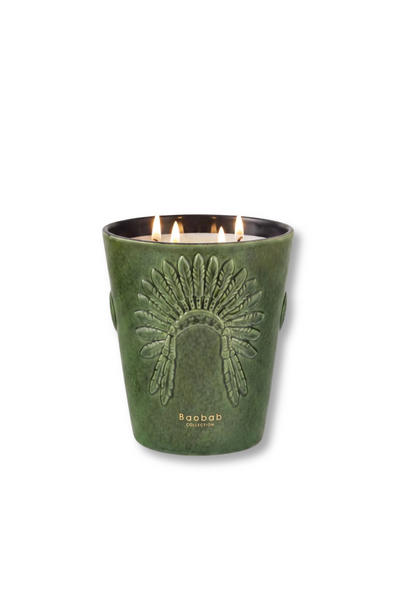 Eagle's Pride Sitting Bull  Candle Signature