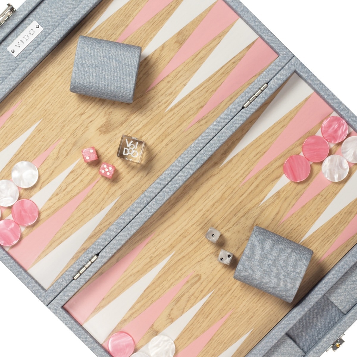 Backgammon Bois Denim Pink - Medium-2