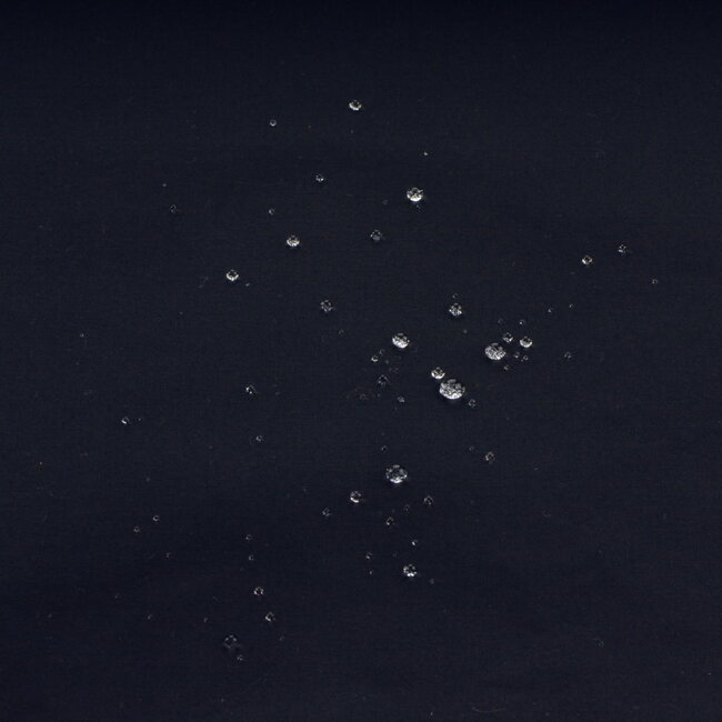 Zwart | Dry wax cotton