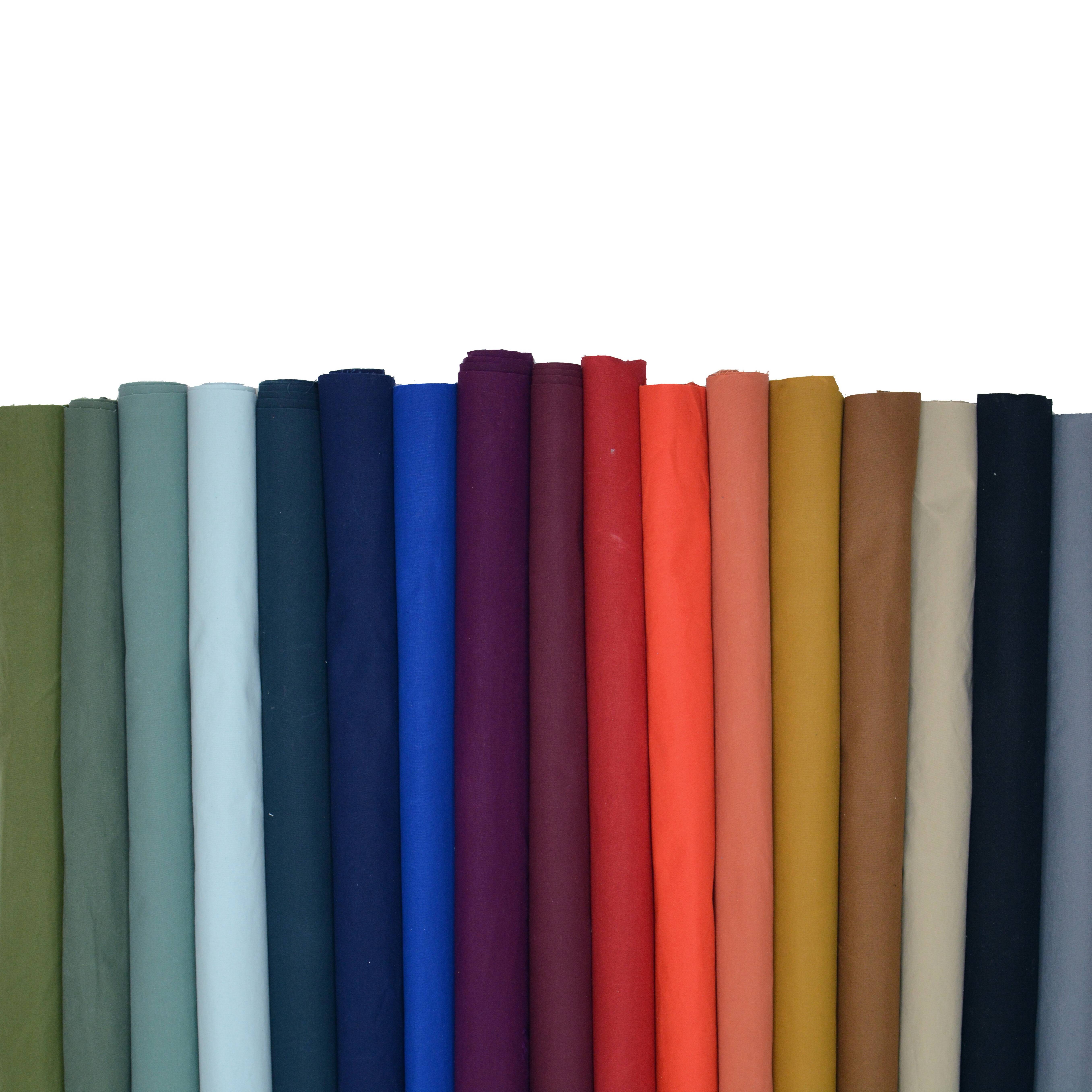  21 shades of Dry wax fabrics 