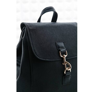 Small black backpack