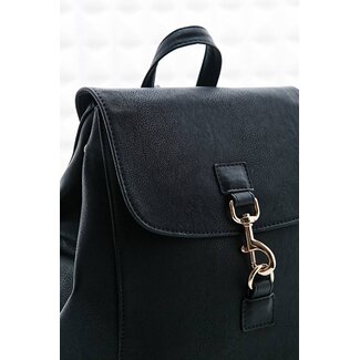 Small black backpack