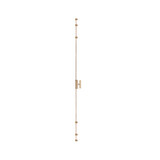 Dauby Dauby Pure Line decoratief raambeslag type 2017 T-vorm brons gepolijst per stuk