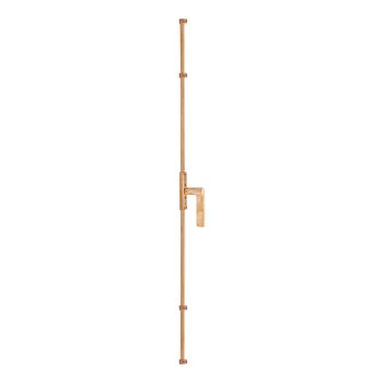 Dauby decoratief raambeslag "Pure Line type 1928" brons gepolijst Dauby decoratief raambeslag "Pure Line type 1928" brons gepolijst