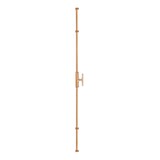 Dauby Dauby decoratief raambeslag "Pure Line T-vorm"  ruw brons gepolijst  per stuk