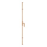 Dauby Dauby decoratief raambeslag "Pure Line type 1920"  ruw brons gepolijst per stuk