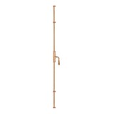 Dauby Dauby decoratief raambeslag "Pure Line type 1830"  ruw brons gepolijst  per stuk