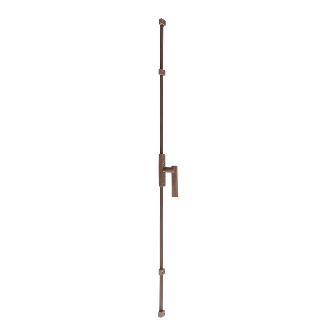 Dauby Dauby decoratief raambeslag "Pure Line type 2017"  ruw brons  per stuk