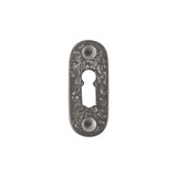 Dauby Dauby Pure Line sleutelrozet  ovaal ruw metaal 65X28mm per stuk