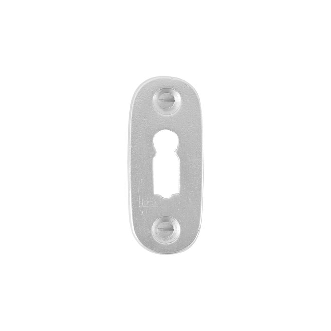 Dauby Dauby Pure Line sleutelrozet ovaal mat wit brons 65X28mm per stuk