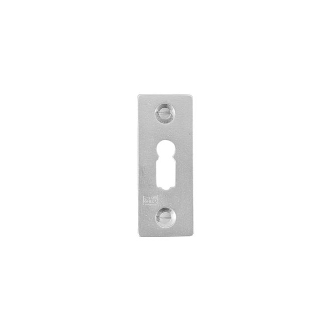 Dauby Dauby Pure Line sleutelrozet rechthoek mat wit brons 30X68mm per stuk