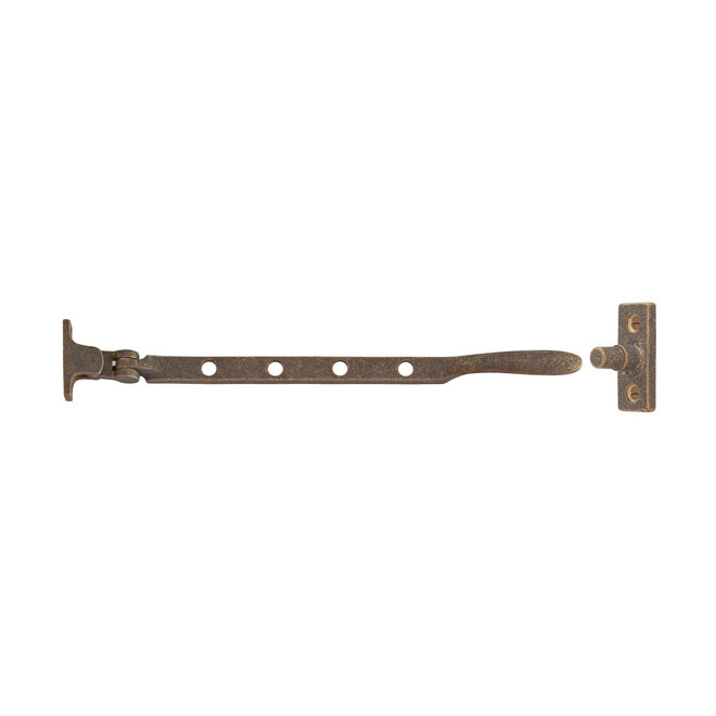 Dauby Dauby Pure Line raamstop ruw brons 325mm per stuk