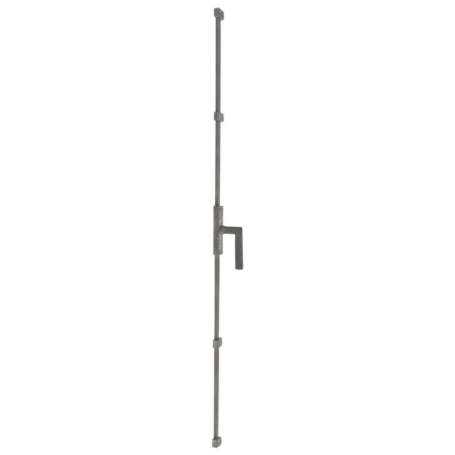 Dauby Dauby Pure Line decoratief raambeslag "Pure Line type 1920"  ruw metaal  per stuk