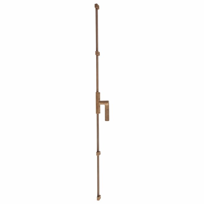 Dauby Dauby decoratief raambeslag "Pure Line type 1928"  ruw brons  per stuk