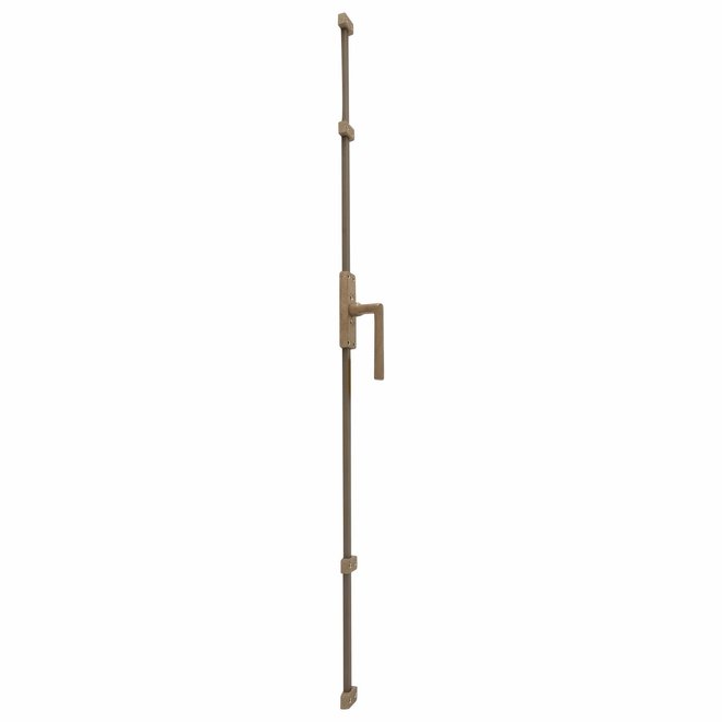 Dauby Dauby decoratief raambeslag "Pure Line type 1930"  ruw brons  per stuk