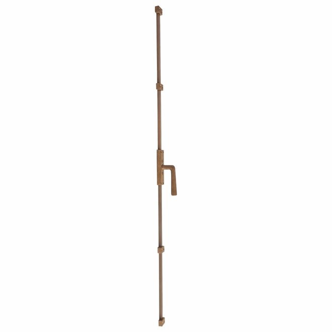 Dauby Dauby decoratief raambeslag "Pure Line type 1925+"  ruw brons  per stuk