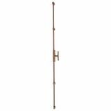 Dauby Dauby decoratief raambeslag "Pure Line T-vorm"  ruw brons  per stuk